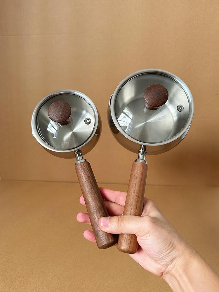 main_858031432880_0-1 백창가 · 316 스테인리스 스틸 미니 호두 기름 붓는 냄비 기름 태우기 및 뚜껑이 있는 기름 붓기 냄비 - 이미지 1