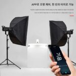 라이브 룸 조명, 고정 조명, 의류 앵커 소프트 조명, 사진 조명, LED 라이브 조명, 500W 태양광 램프 - 이미지 2