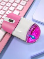 frutiger aero creative 무선 마우스 장식품 선물 떠다니는 동물 비즈니스 문구 사무실 밀레니엄 - 이미지 4