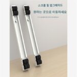 세탁기 받침대 선반 냉장고 이동 풀리 브라켓 아티팩트 선반 유니버셜 수납 선반 롤러 패드 브라켓 - 이미지 2