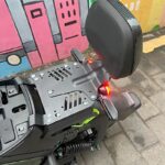 매버릭스 전기 자동차 UQI+/U+B 통합 시트 짧은 꼬리 랙 수정 액세서리 레트로 시트 백 험프 익스텐션