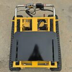 전동 크롤러 계단 등반기 크롤러 위아래 계단 운반 버킷 및 가전제품 접이식화물 무소음 트롤리 - 이미지 5