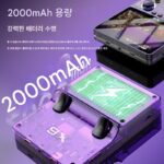 새로운 Mecha X6 핸드헬드 투명 게임 콘솔 엔트리 레벨 3.5인치 아케이드 GBA 듀얼 조이스틱 FC 핸드헬드 선물 - 이미지 3