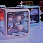 Xueguwuen·Tea Man 그래핀 유지 보수 카운터 유형 Zisha 찻주전자 차도구 소독 캐비닛 완전 투명 차 각성 캐비닛 - 이미지 3