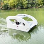 풍선 요트 하우스보트 야외 요트 태양열 영구 운동 요트 바다 휴가 카타마란 낚시