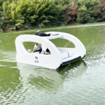 풍선 요트 하우스보트 야외 요트 태양열 영구 운동 요트 바다 휴가 카타마란 낚시 - 이미지 2