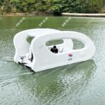 풍선 요트 하우스보트 야외 요트 태양열 영구 운동 요트 바다 휴가 카타마란 낚시 - 이미지 5