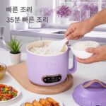 샤오미 유핀 생태 체인 브랜드 리렌 전기밥솥 올인원 냄비 다기능 밥솥 기숙사 소형 인스턴트 국수 냄비 - 이미지 2