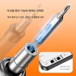 38-in-1 전기 드라이버 휴대용 가정용 충전식 다기능 조합 리튬 이온 드라이버 정밀 수리 도구 - 이미지 5