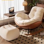 신장 무료 배송 펭귄 로킹 체어 라이트 럭셔리 레이지 소파 싱글 홈 레저 로킹 리클라이너 성인 침실 네트 셀러브리티 - 이미지 3