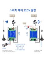 무선스위치 수량전송모듈 스위치신호수집 입출력 원격양방향동기화 lora 컨트롤러 - 이미지 3