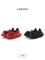 [홀리데이 신상품] 미키오사카베 여성용 JEWELRY ARK 리본 발레 플랫 캐주얼화