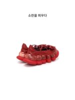 [홀리데이 신상품] 미키오사카베 여성용 JEWELRY ARK 리본 발레 플랫 캐주얼화 - 이미지 4