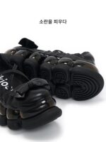 [홀리데이 신상품] 미키오사카베 여성용 JEWELRY ARK 리본 발레 플랫 캐주얼화 - 이미지 5