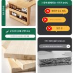 견고한 목재 섬 테이블 다기능 캐비닛 통합 가정용 소형 아파트 바 테이블 서랍 수납 식사 측면 - 이미지 3