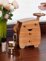 여자 친구 생일 선물 실용적인 집 신혼 부부 새 집 새 집 이사 축하 데스크탑 장식품 현관 수납 서랍 - 이미지 5