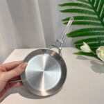 프랑스 D타워 스테인리스 소형 프라이팬 오믈렛팬 베이킹 트레이 고급 장식품 12cm의 정교한 미니 상품