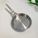 프랑스 D타워 스테인리스 소형 프라이팬 오믈렛팬 베이킹 트레이 고급 장식품 12cm의 정교한 미니 상품 - 이미지 3