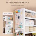 독일식 수납장 다층 수납장 가정용 바닥형 빈 짐 보관장 발코니 철제 수납장 - 이미지 3