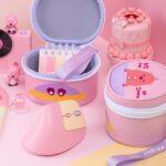 한국어 루피 핑크 비버 인체공학적 수직 수직 그립 마우스 무선 충전 무소음 만화 귀여운 여성 - 이미지 3