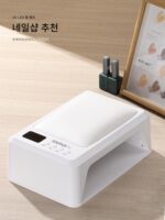 SNRQI Sai Erqi 고출력 LED 네일 라이트 테라피 머신 빠른 건조 및 경화 네일 살롱 전용 더블 핸드 필로우 베이킹 램프 - 이미지 2