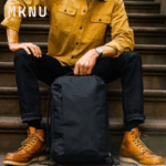 새로운 방수 남성용 대용량 야외 비즈니스 여행 백팩 소년 출퇴근 컴퓨터 레저 하이킹 백팩 - 이미지 3