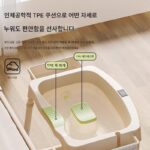 독일 FZY 샴푸대야 ​​가정용 평평히 누워있는 임산부 노약자 머리 치료 물 순환 침지대야 - 이미지 3