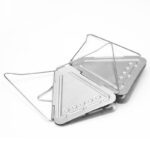 304 스테인리스 스틸 접이식 커피 드립 랙 휴대용 커피 핸드 필터 컵 야외 깔때기 필터 - 이미지 5