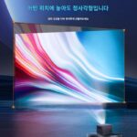 시잉 프로젝터 플래그십 스토어 시네마 HD 소형 미니 미니 2024 신형 스크린 레이저 사무실 회의실 소형 기숙사 학생 침실 모바일 폰 홈 초고화질 연결 가능 - 이미지 5