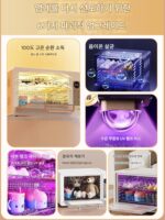 유아용 젖병 살균기 소형 데스크탑 UV 건조 통합 다목적 살균 캐비닛 - 이미지 2