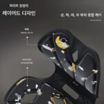 엉덩이 통증 예방 낚시 상자 좌석 쿠션 장기 앉아 허리 교정 좌석 쿠션 지원 허리 학생 등받이 자세 교정 피트니스 의자 - 이미지 4