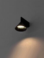 이탈리아 미니멀리스트 침실 침대 옆 벽등 새로운 원뿔형 기하학 심플 디자이너 고급 분위기 배경 벽등 - 이미지 3