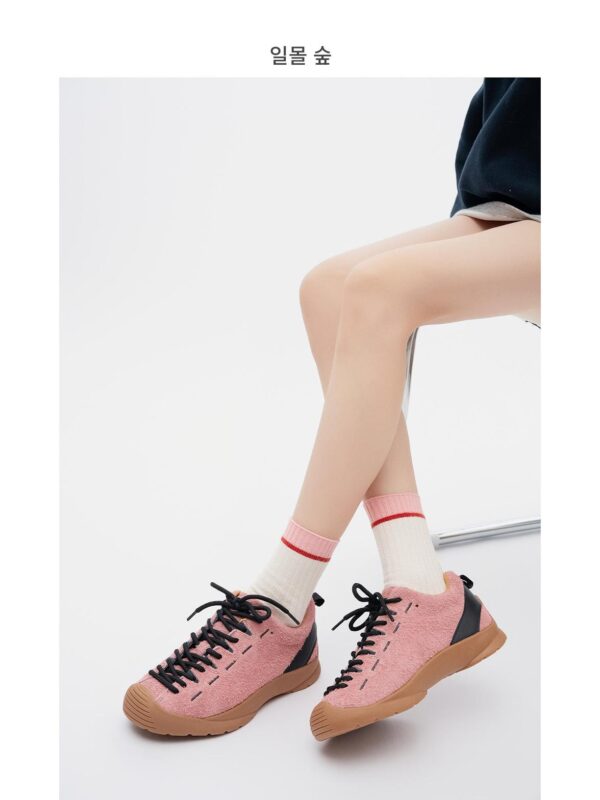 선셋 포레스트 핑크 못생긴 귀여운 덱슨 슈즈 여성 경량 2025 봄 신상 캐주얼 스포츠화 포레스트 검프 슈즈 기능