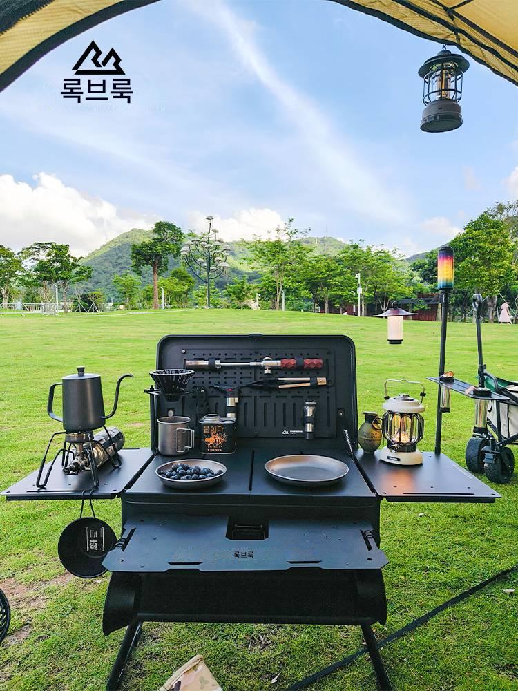 main_862052183806_0-1 Lubuka 50Pro 야외 캠핑 알루미늄-마그네슘 합금 보관 상자 개조형 상자 자동차 백업 보관 상자 트렁크 - 이미지 1