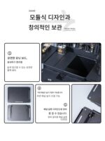 Lubuka 50Pro 야외 캠핑 알루미늄-마그네슘 합금 보관 상자 개조형 상자 자동차 백업 보관 상자 트렁크 - 이미지 5