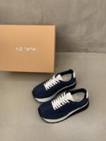 SGIRL TWTW 두꺼운 밑창 포레스트 검프 슈즈 여성용 2025년 봄 작은 키 증가 캐주얼 스포츠 슈즈 컬러 매칭 보드 슈즈 트렌드 - 이미지 4