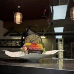 크리에이티브 세라믹 사시미 플레이트 호텔 고급 얼음 플레이트 롱 플레이트 다크 블루 사시미 같은 스타일 킹크랩 핫팟 자세 얼음 플레이트 - 이미지 3