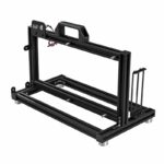 Fish Nest 빌딩 블록 섀시 오픈 ITX 마더보드 알루미늄 합금 프레임 백투백 핸들 240 수냉 컴퓨터 데스크탑 - 이미지 5