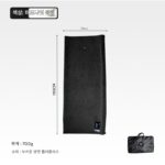 디페이 고객 야외 캠핑 캠프 침대 폴라 플리스 침대 시트 싱글 접이식 겨울 따뜻한 매트 침대보 매트리스 - 이미지 3