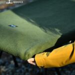 디페이 고객 야외 캠핑 캠프 침대 폴라 플리스 침대 시트 싱글 접이식 겨울 따뜻한 매트 침대보 매트리스 - 이미지 5