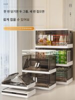 일본 수입 무인양품 수납장 접이식 수납함 홈 거실 장난감 수납장 간식장 무료 설치 - 이미지 2