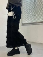 25ss 인기 있는 자체 유지형 슈퍼 패셔너블하고 가벼움! 일본 KBF 레트로 콘트라스트 컬러 벨크로 캐주얼 두꺼운 밑창 스포츠화 - 이미지 4