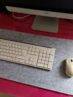 펠트 마우스 패드 컴퓨터 책상 대형 데스크탑 키보드 패드 맞춤형 책상 쓰기 사무실 패드 게임 미끄럼 방지 테이블 패드