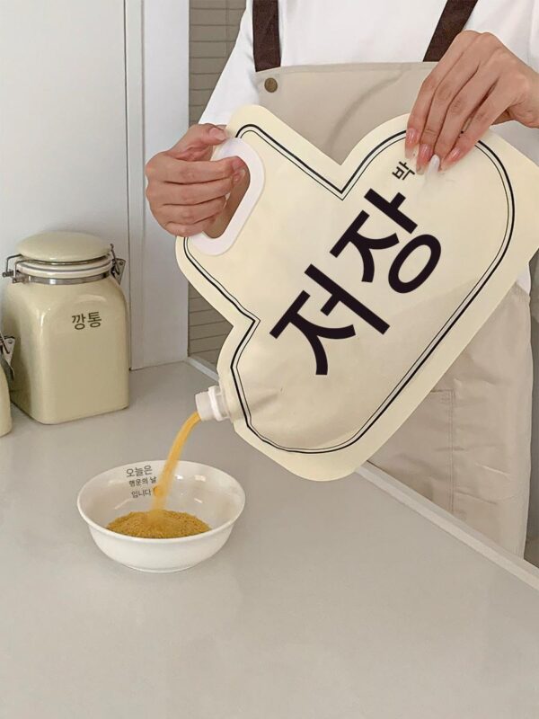 클라우드 밀봉 보관 백 스낵 견과류 식품 등급 대용량 곡물 자체 지지 노즐 백 포장 보관