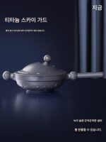 오리지널 무코팅 노스틱 프라이팬 가정용 노스틱 팬 가스레인지 인덕션 쿠커 특수 평저 티타늄 팬 프라이팬