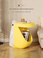 펠리컨 크리에이티브 사이드 테이블 거실 대형 바닥형 장식품 만화 간식 랙 귀여운 커피 테이블 방 따뜻한 좋은 것들 - 이미지 4