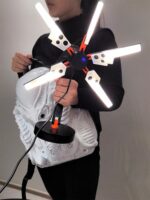 Death Stranding Ozodek 스캐너 분위기 조명 인쇄 소품 크리에이티브 COS3D 주변 테이블 램프 LED 원격 제어