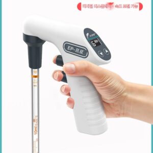 【구난기계】디지털 디스플레이 전동 피펫, 실험실 피펫 펌프, 대용량 자동 피펫 어시스터