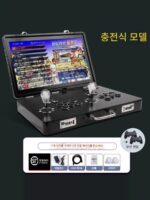 2025년 신형 19인치 접이식 조이스틱 홈 더블 플레이어 데스크탑 킹 오브 파이터스 아케이드 조이스틱 게임 콘솔 선물 - 이미지 3