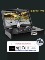 2025년 신형 19인치 접이식 조이스틱 홈 더블 플레이어 데스크탑 킹 오브 파이터스 아케이드 조이스틱 게임 콘솔 선물 - 이미지 5